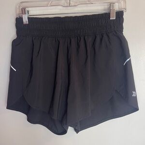 All in Motion Women's Black Athletic Shorts